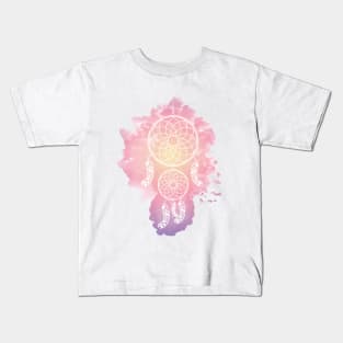 Watercolor dreamcatcher Kids T-Shirt